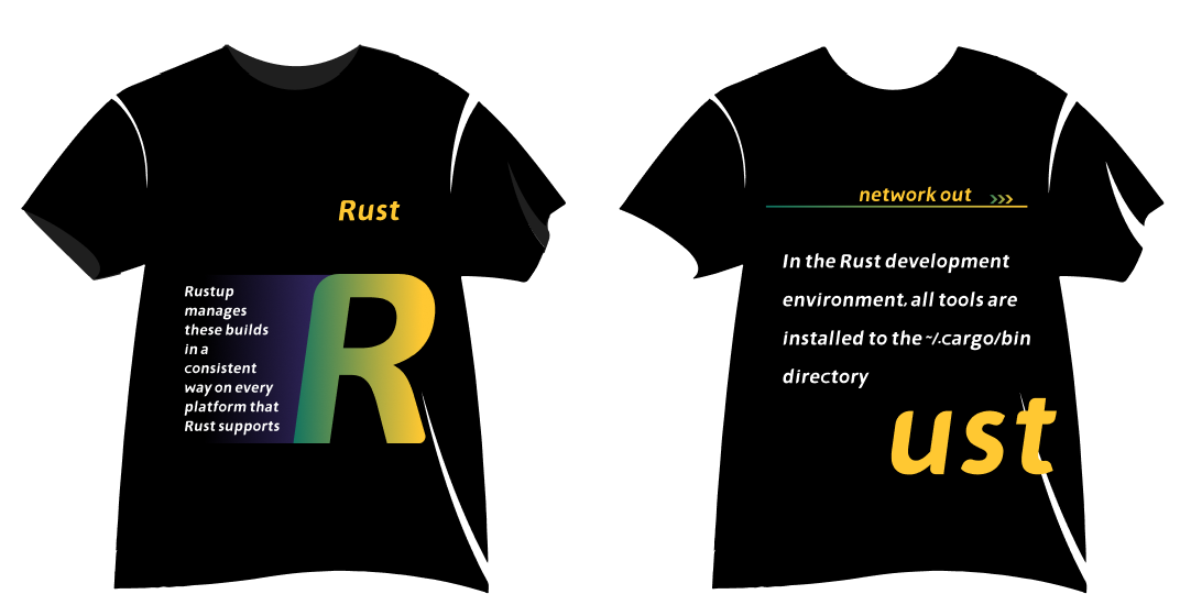 图片3 Rust定制款T恤